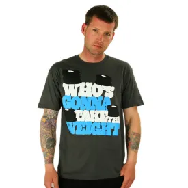 101 Apparel - Who's Gonna Take The Weight Men's Shirt, Charcoal