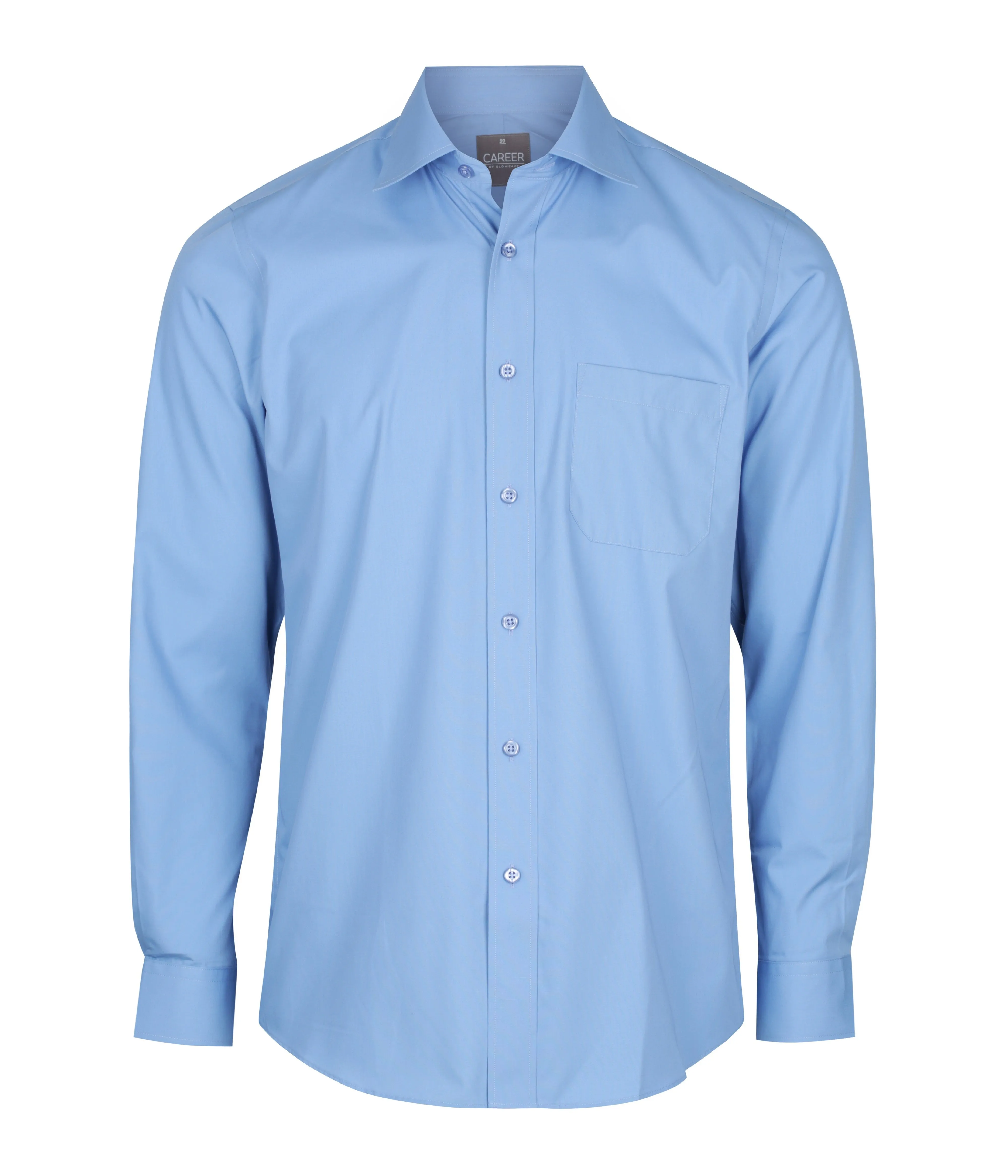 1272L Premium Poplin Long Sleeve Shirt