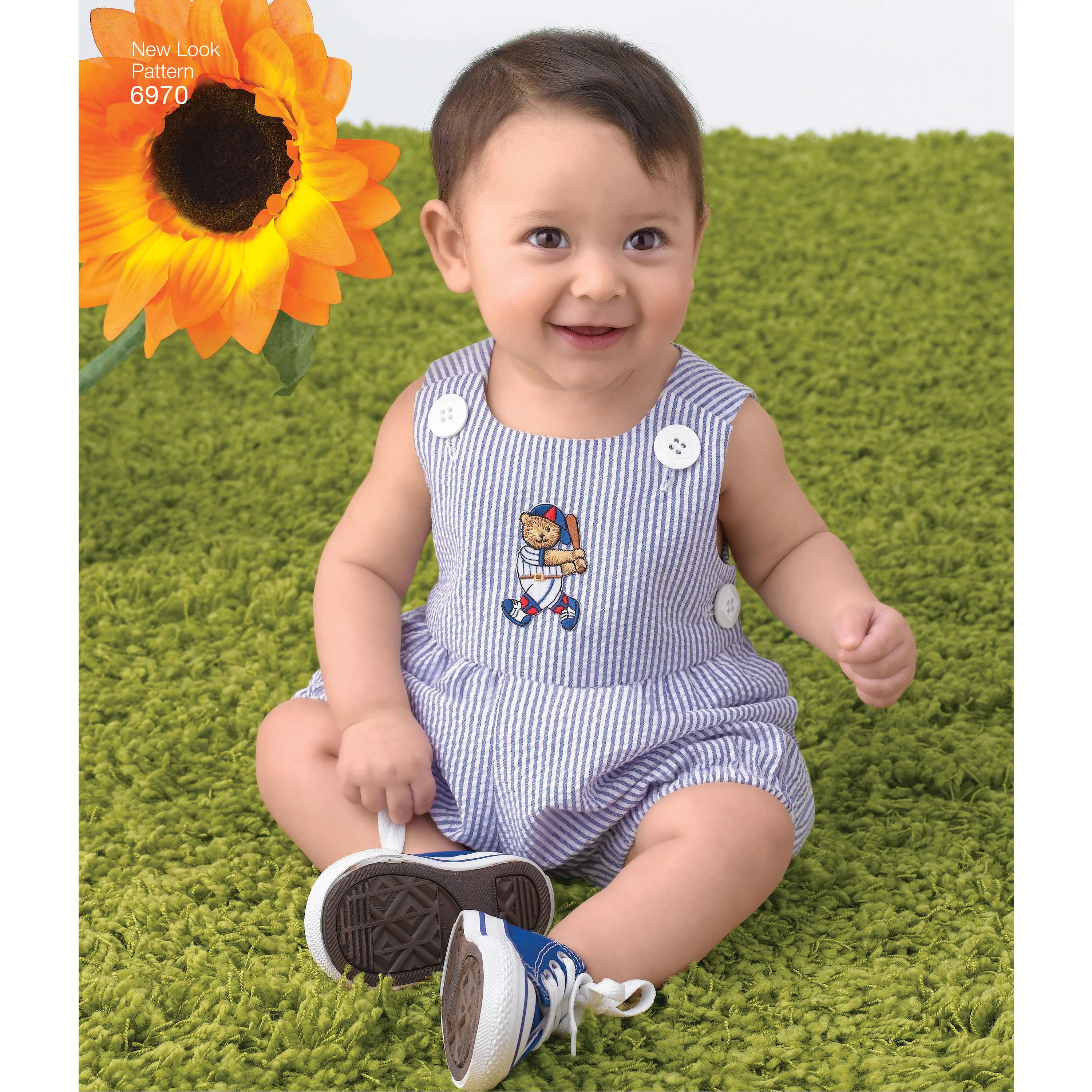 6970 Babies' Romper, Dress & Panties