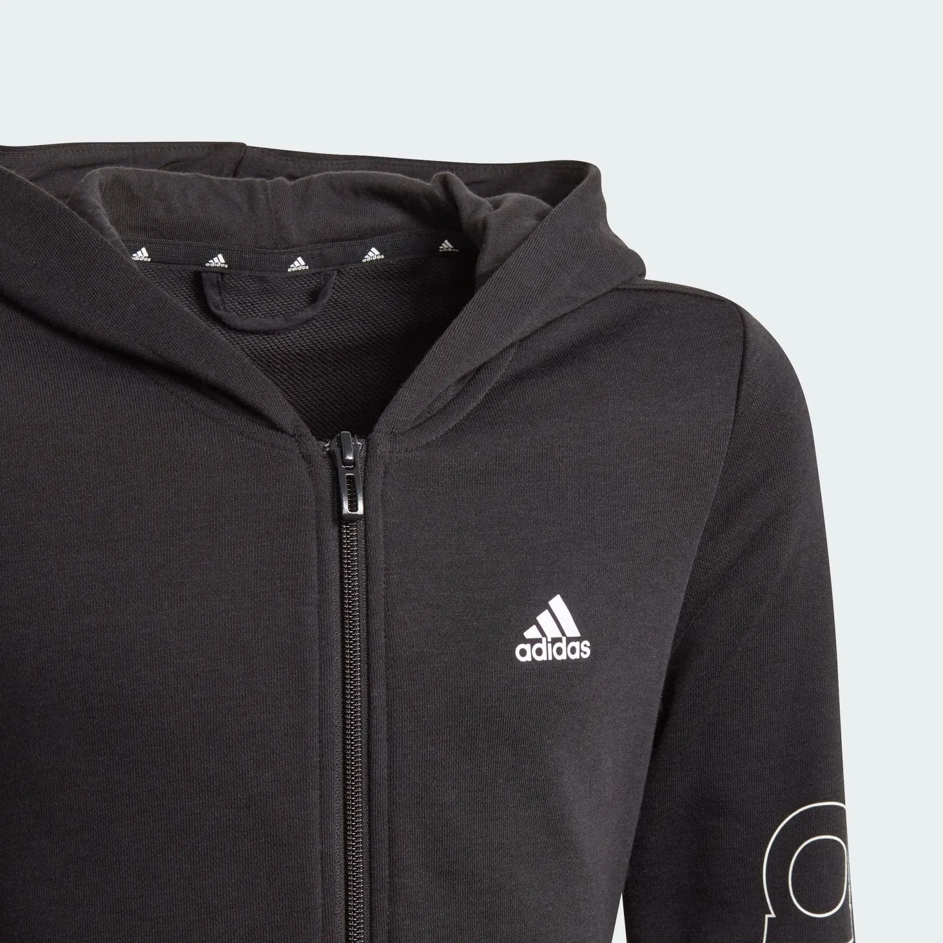 adidas Essentials Full-Zip Kids Hoodie