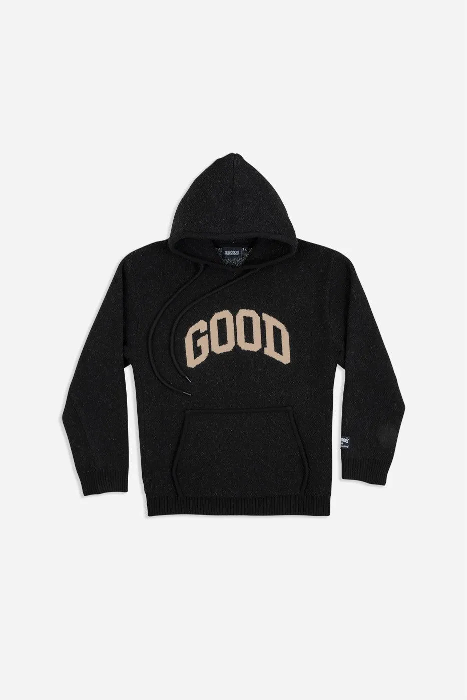 ALUMNI KNIT HOODY BLK