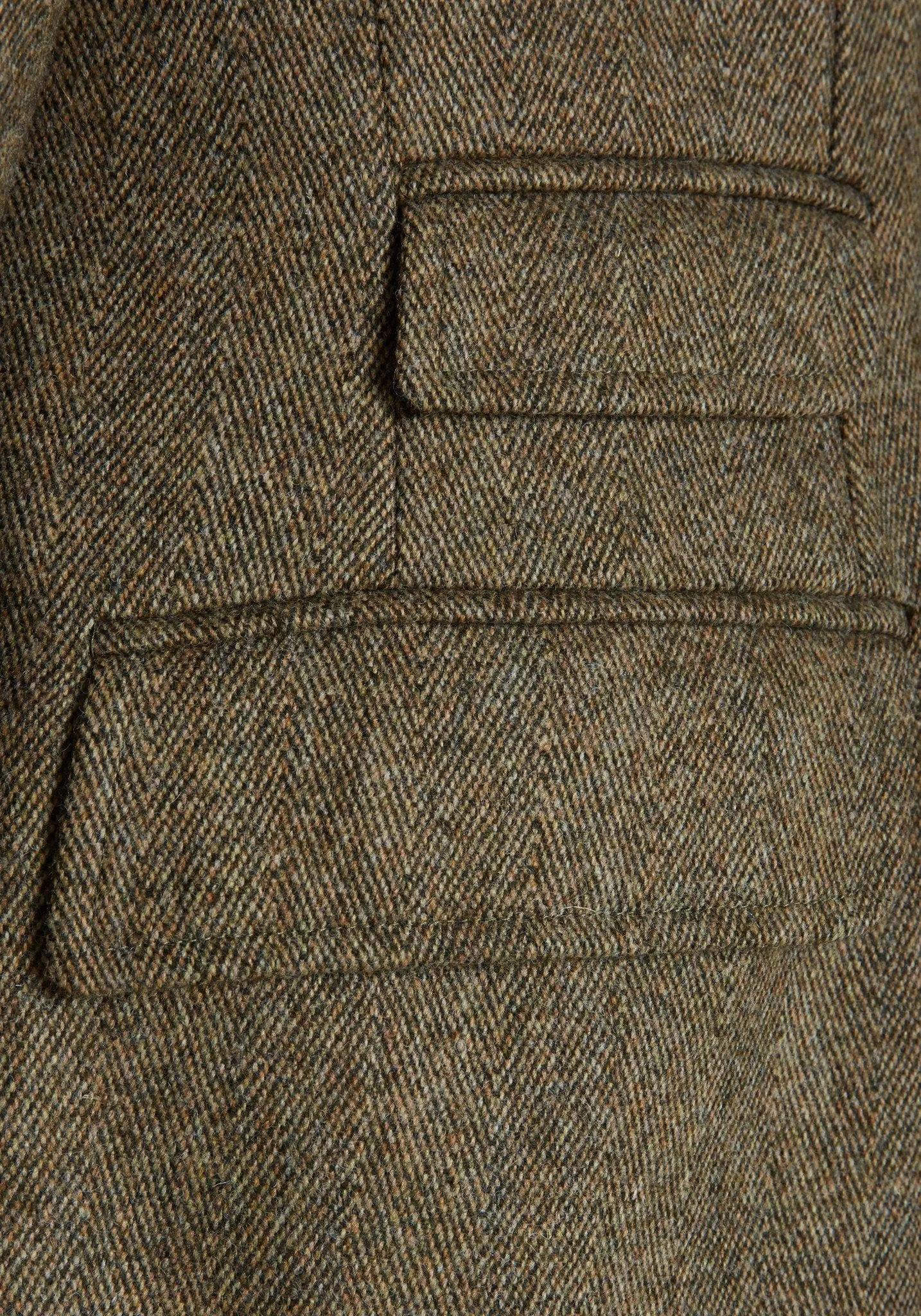 Ascot Herringbone Covert Coat