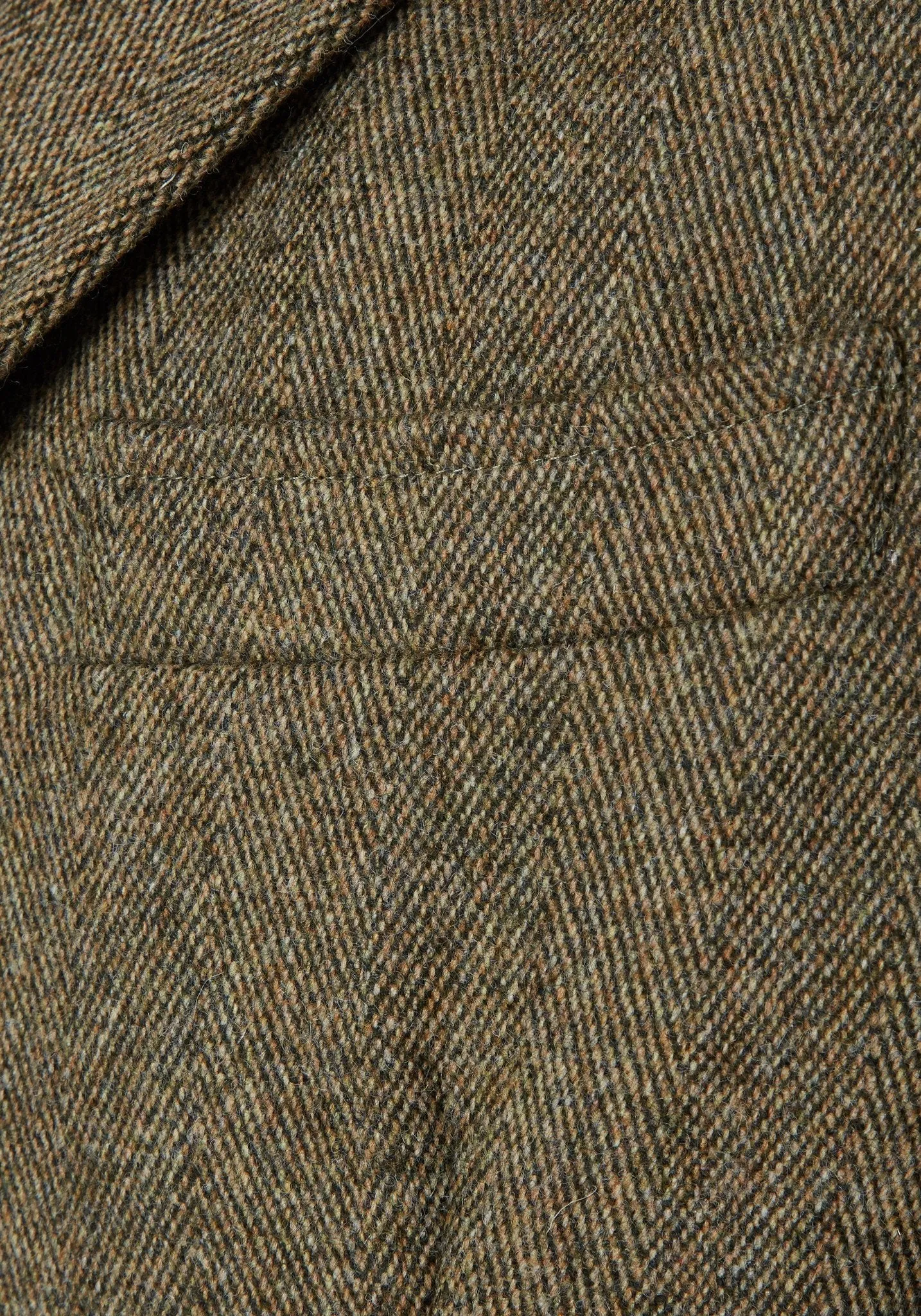 Ascot Herringbone Covert Coat