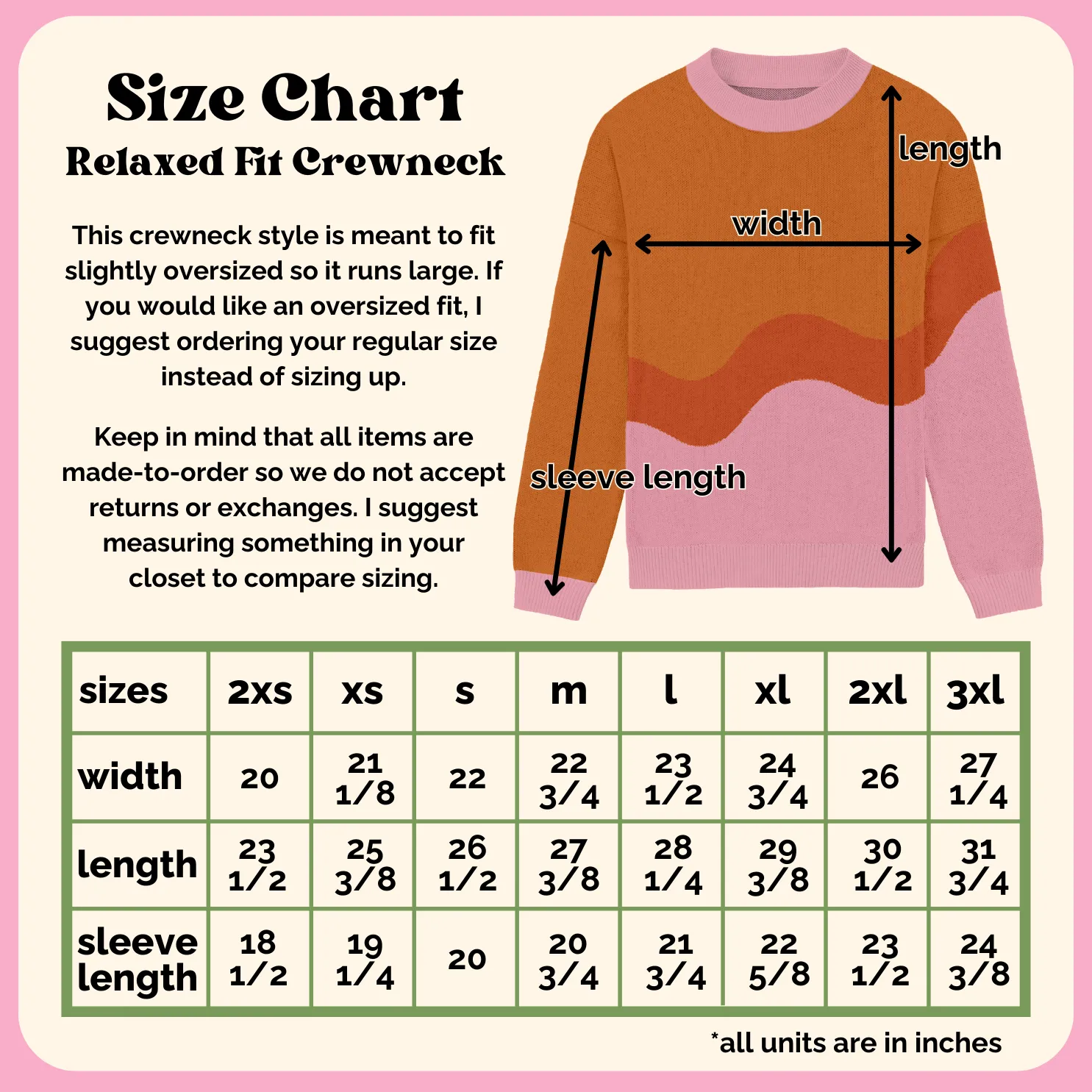 Asexual / Demisexual Squiggle Crewneck