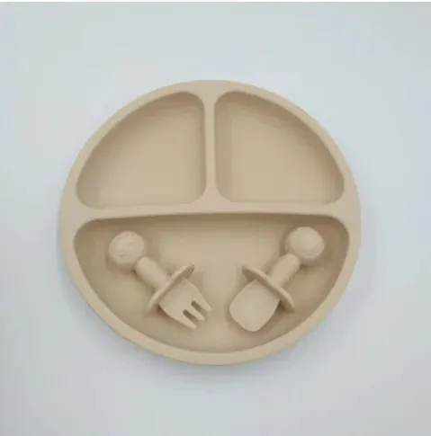 Baby Silicone Plate Set