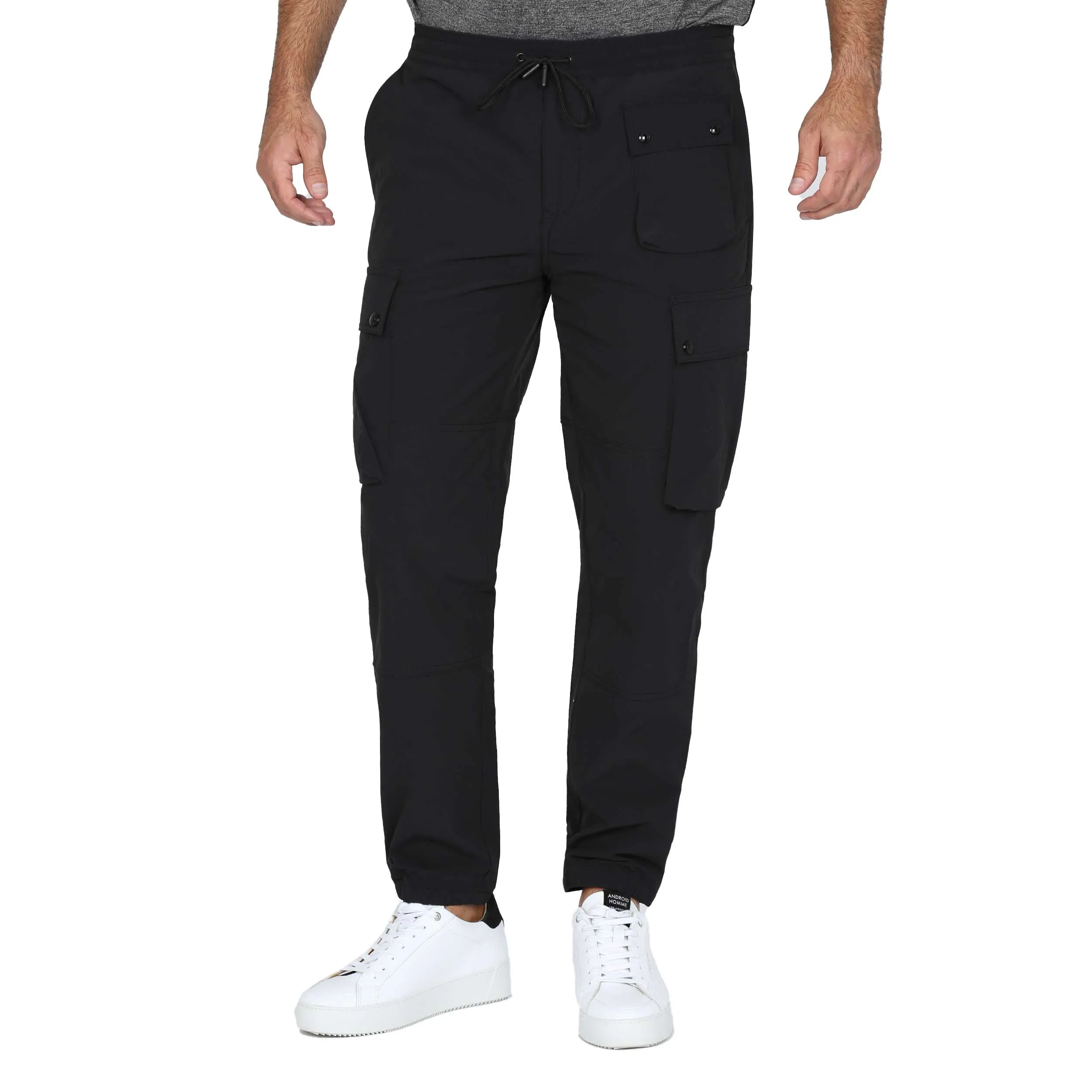 Belstaff Techmaster Cargo Trouser in Black