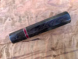 Custom Japanese Knife Handle - Extra nice African Blackwood