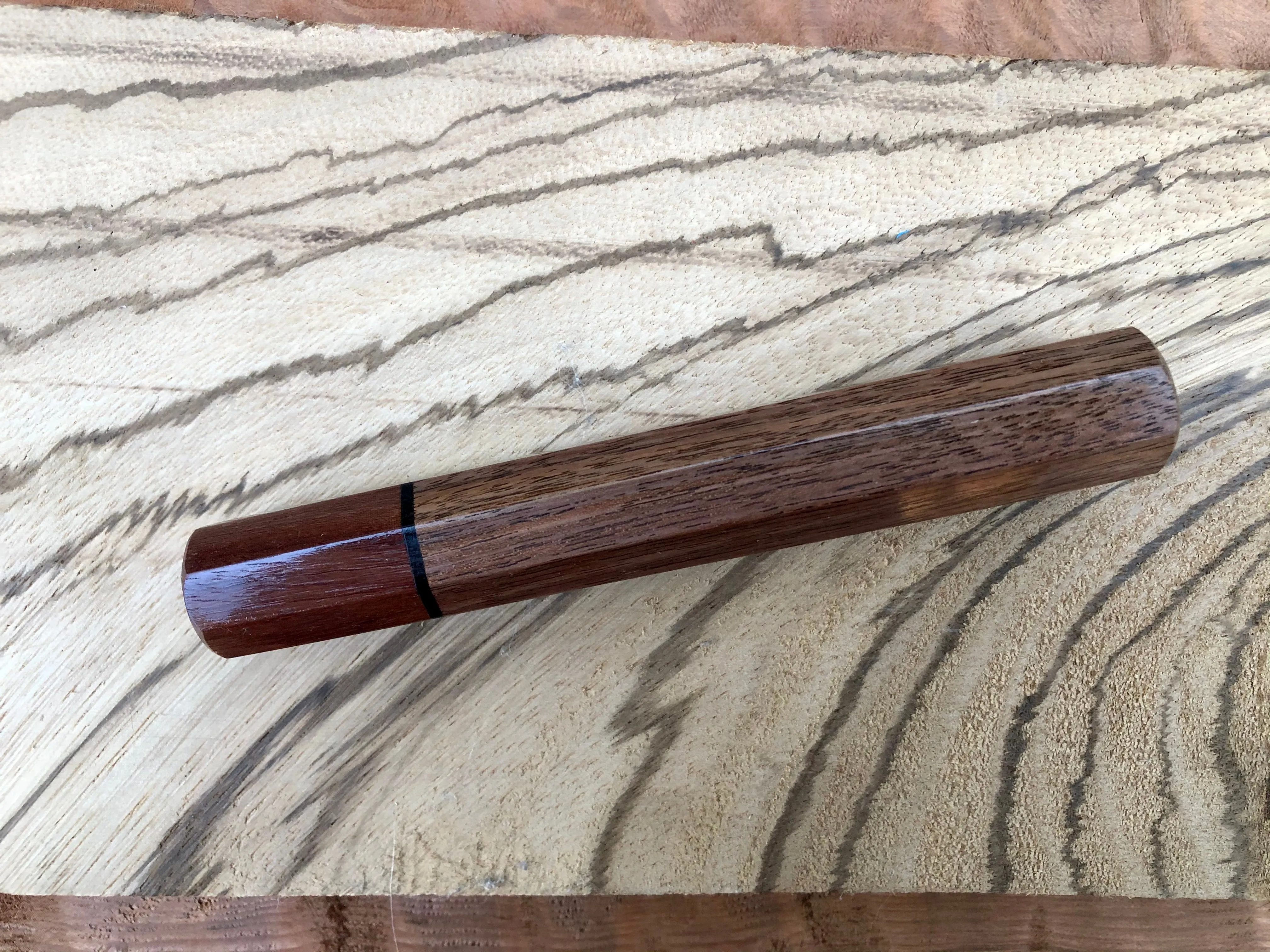 Custom Japanese Knife Handle - Walnut