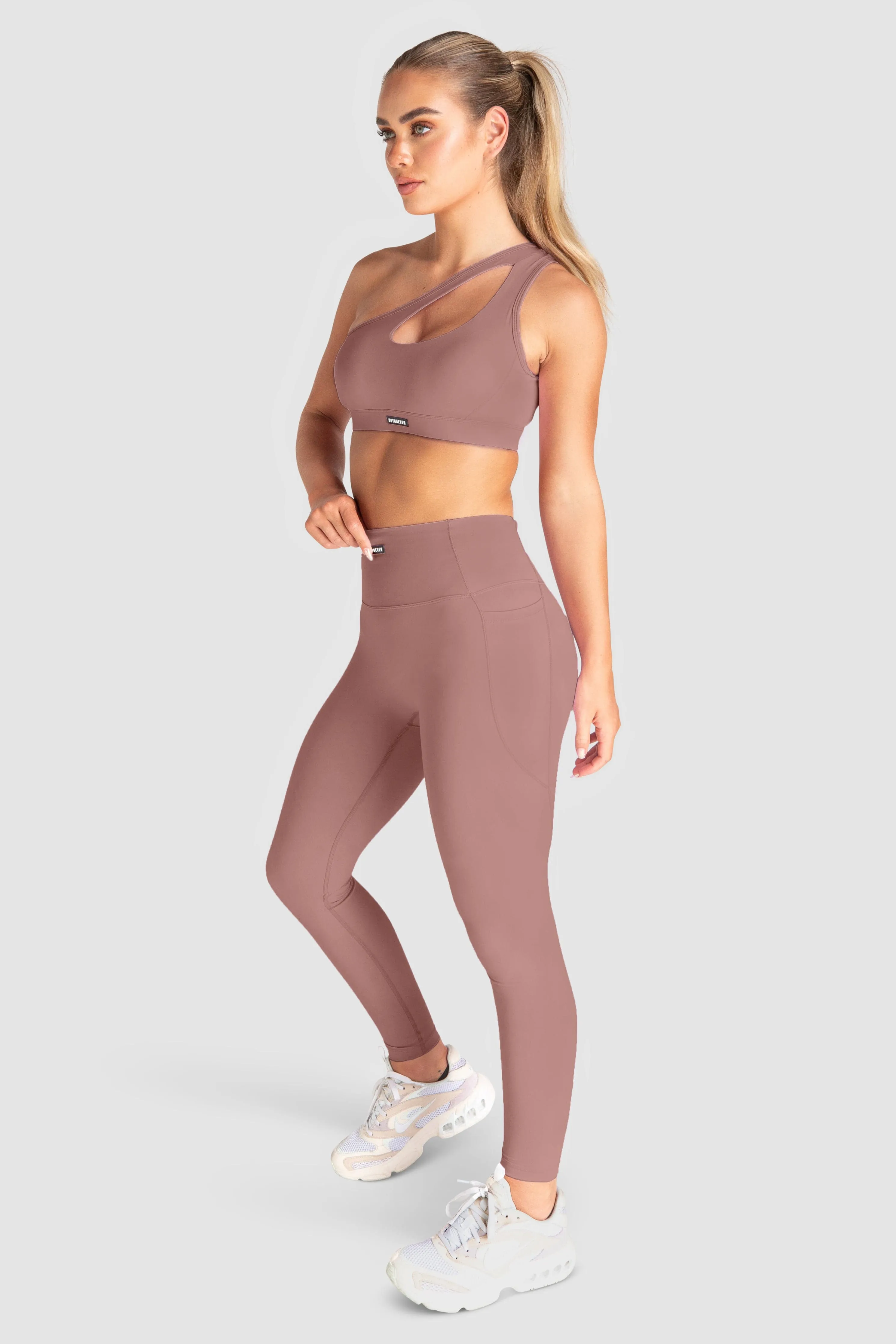 Desire Leggings - Mocha Brown