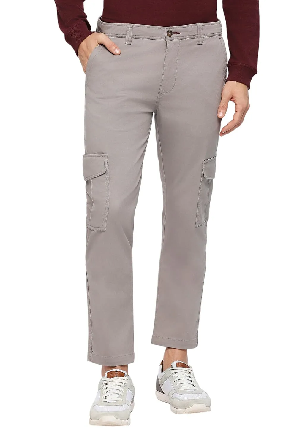 Drift Fit Cotton Stretch Dobby Trousers