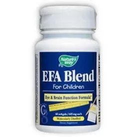 EFA Blend for children, 445 mg 60 capsules