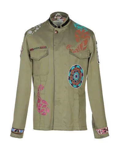 Etro Man Jacket Military green XL INT