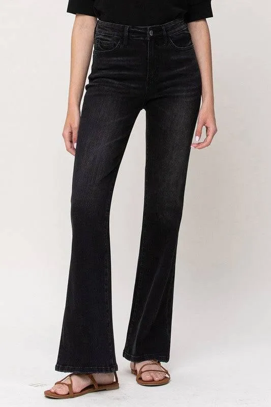 Flying monkey high rise relax flare jeans