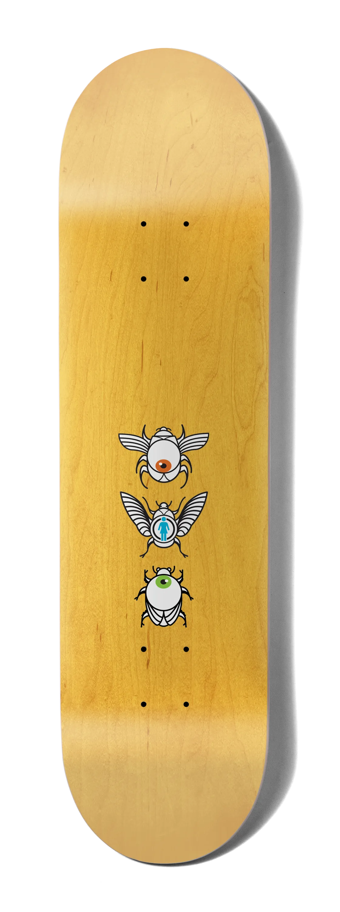 Girl Skateboard Deck Beetle Bum Tyler Pacheco 8.375"