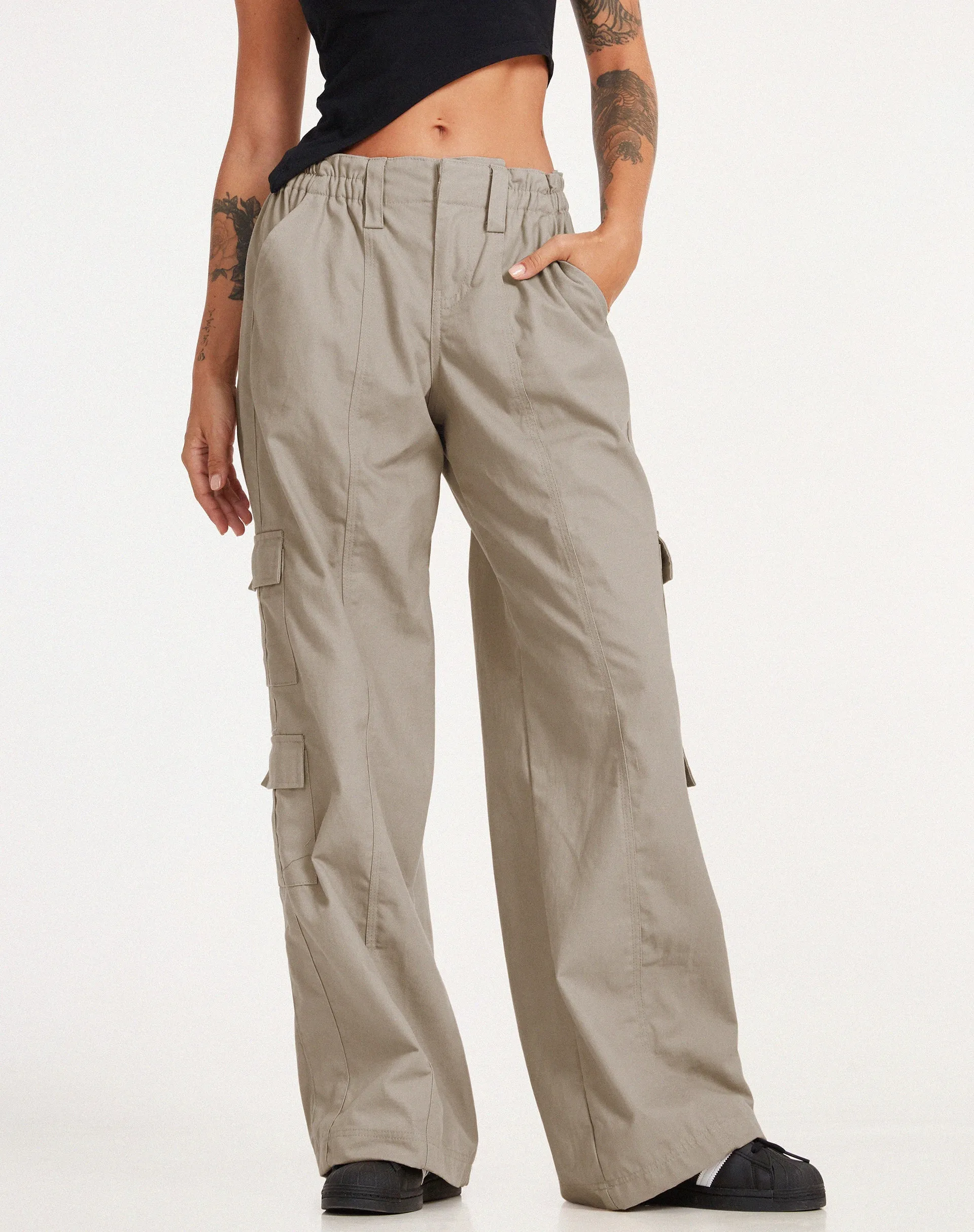 Hansa Cargo Trouser in Stone