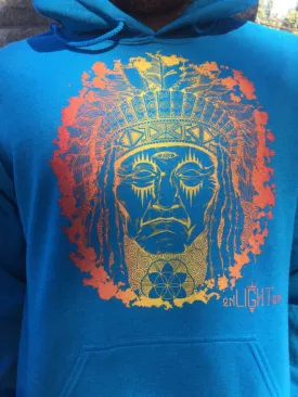 Hoodie Native Chief Sacred Geometry Clothing