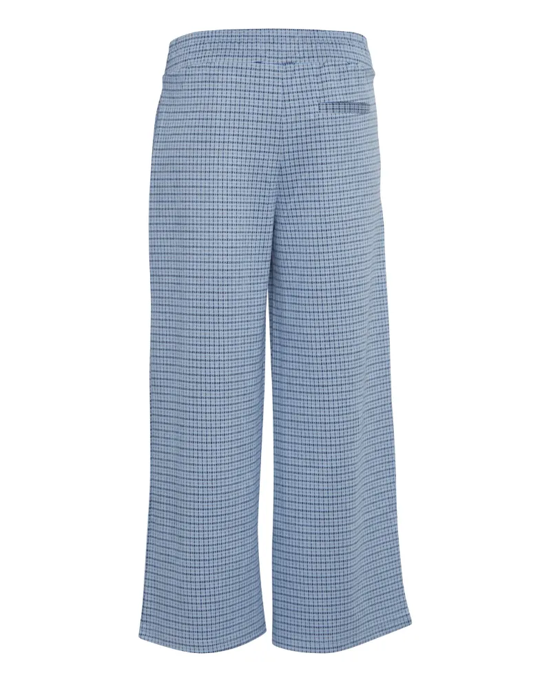 Ichi Kate Cameleon Blue Culotte Trousers