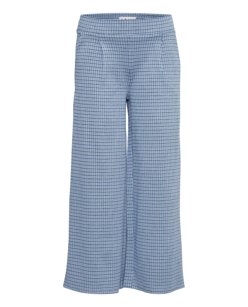 Ichi Kate Cameleon Blue Culotte Trousers