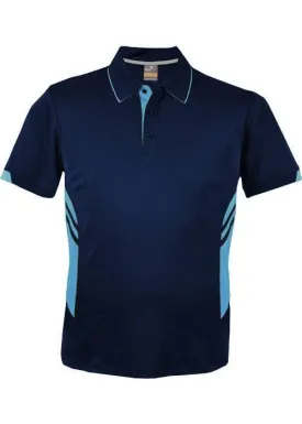 Kids Tasman Polo Navy/Sky