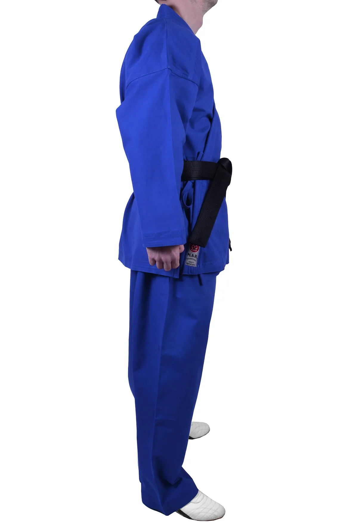 MAR-017 | Blue Karate Tournament Heavyweight Uniform (14oz Canvas Fabric)