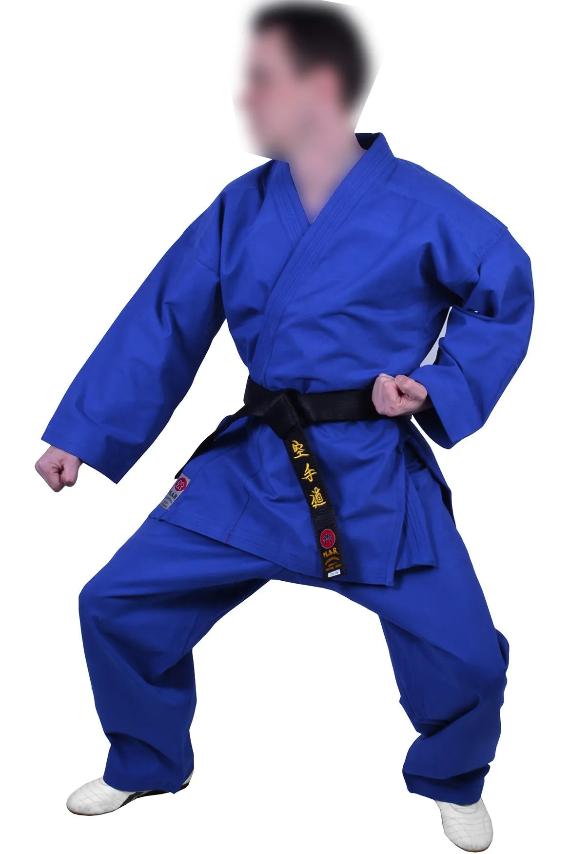 MAR-017 | Blue Karate Tournament Heavyweight Uniform (14oz Canvas Fabric)