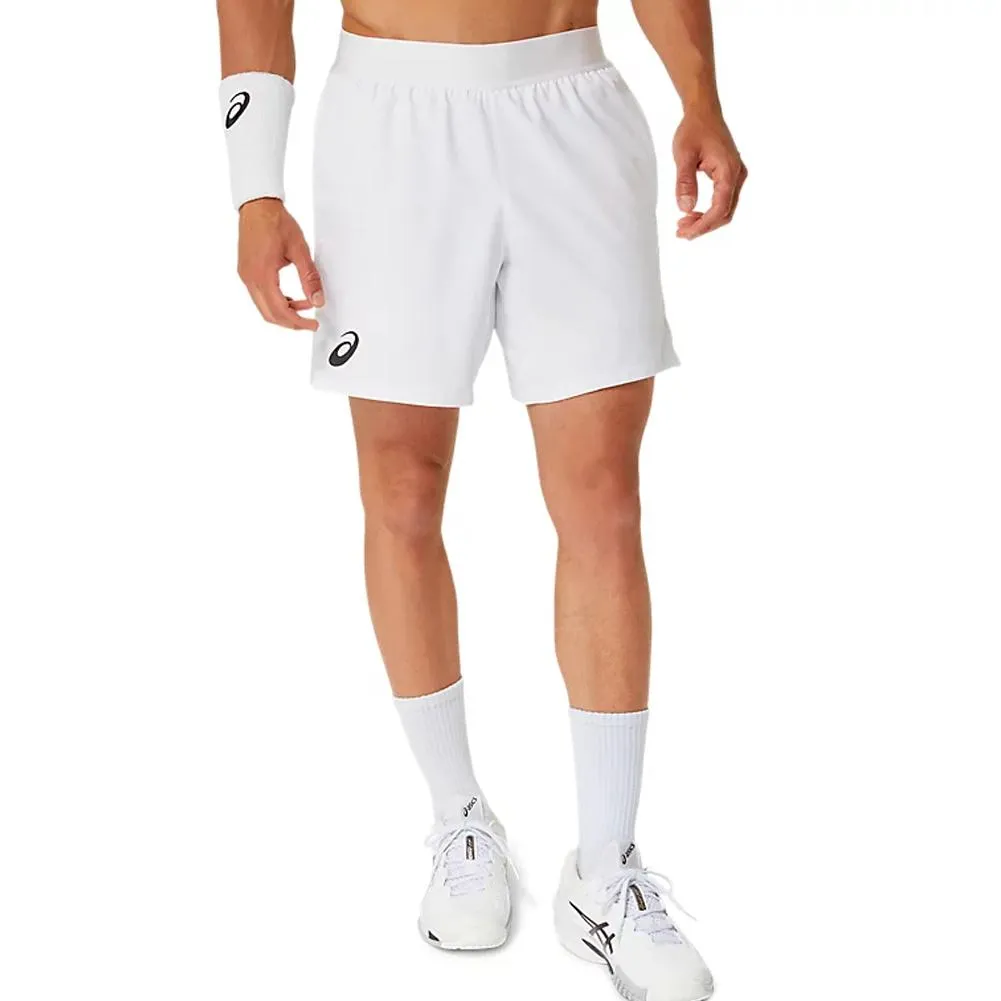 Men's Match 7 Inch Tennis Short Brilliant White