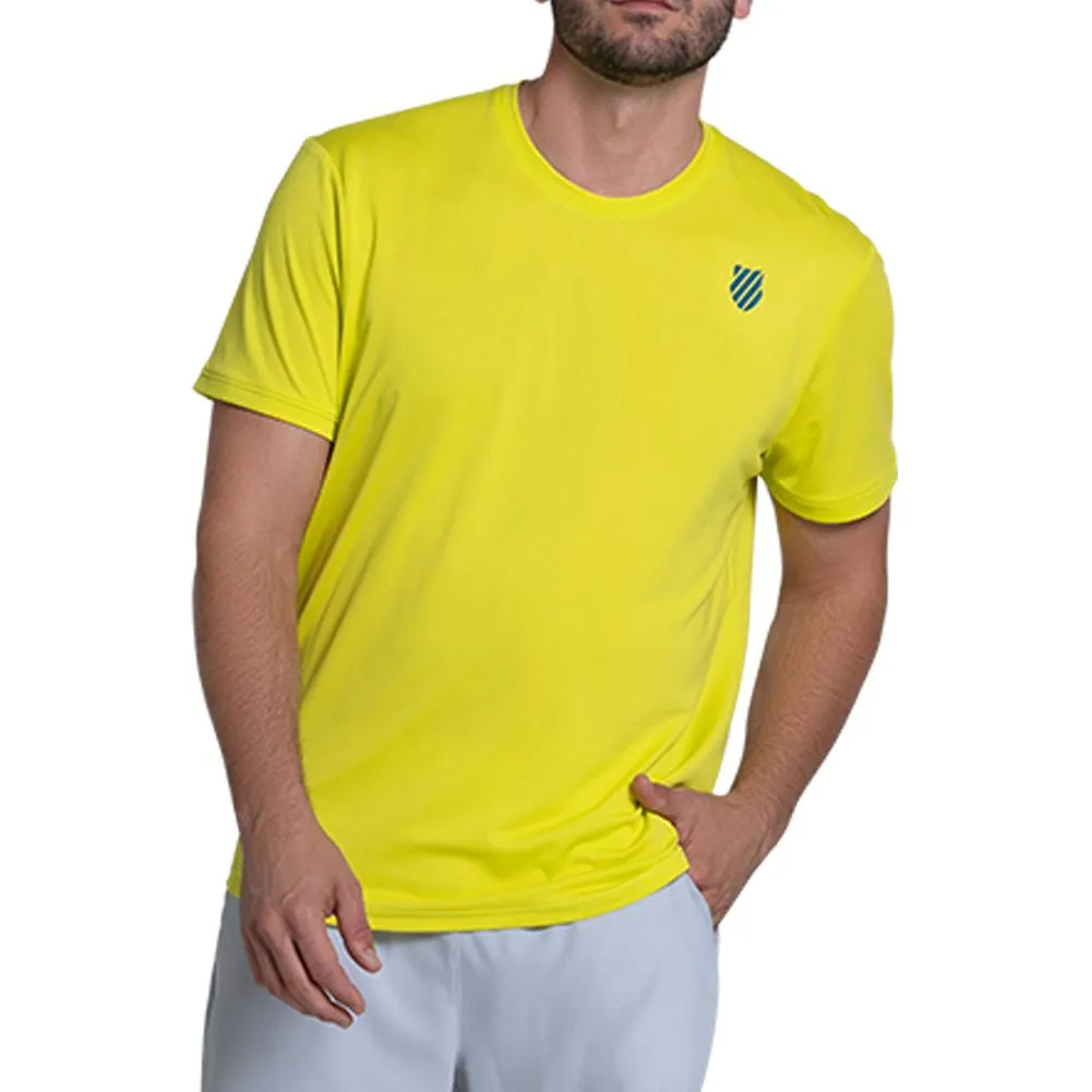 Men`s Resurge Short Sleeve Tennis Crew Kiwi