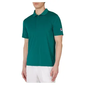 Men's Short Sleeve Tennis Polo Malachite