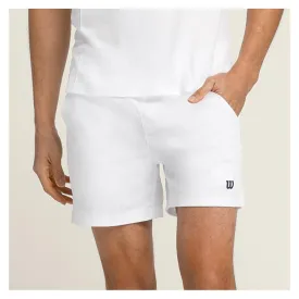 Men's Volley 6 Inch Tennis Short Bright White