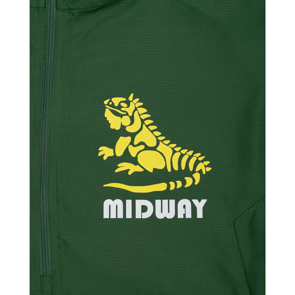 Midway Sports Men's "Iguana Greens" Packable Golf Rain Jacket