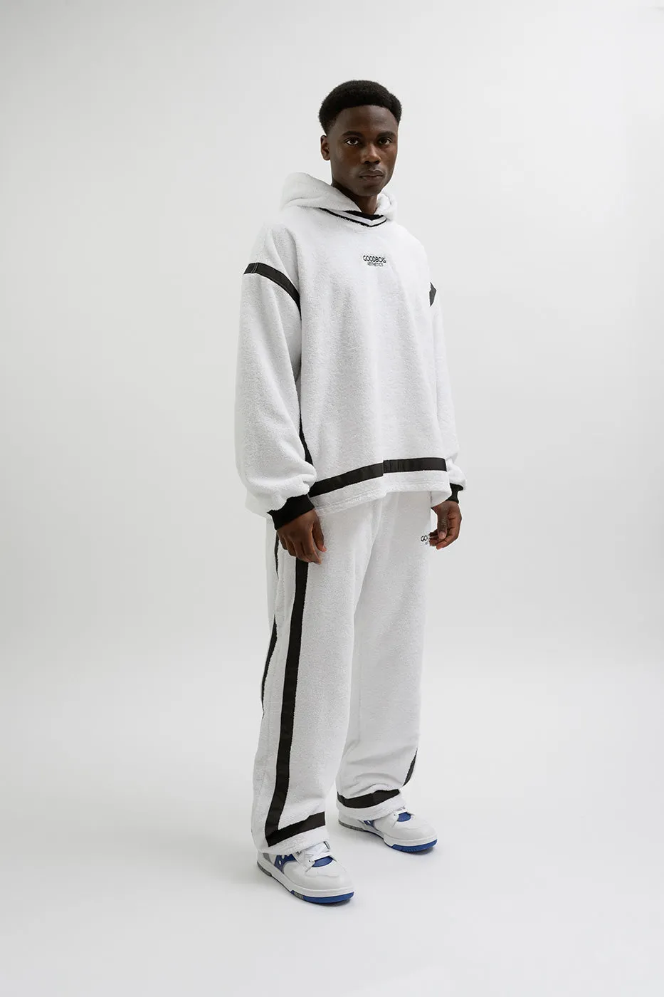 NIGHTLINER TERRY HOODY WHT