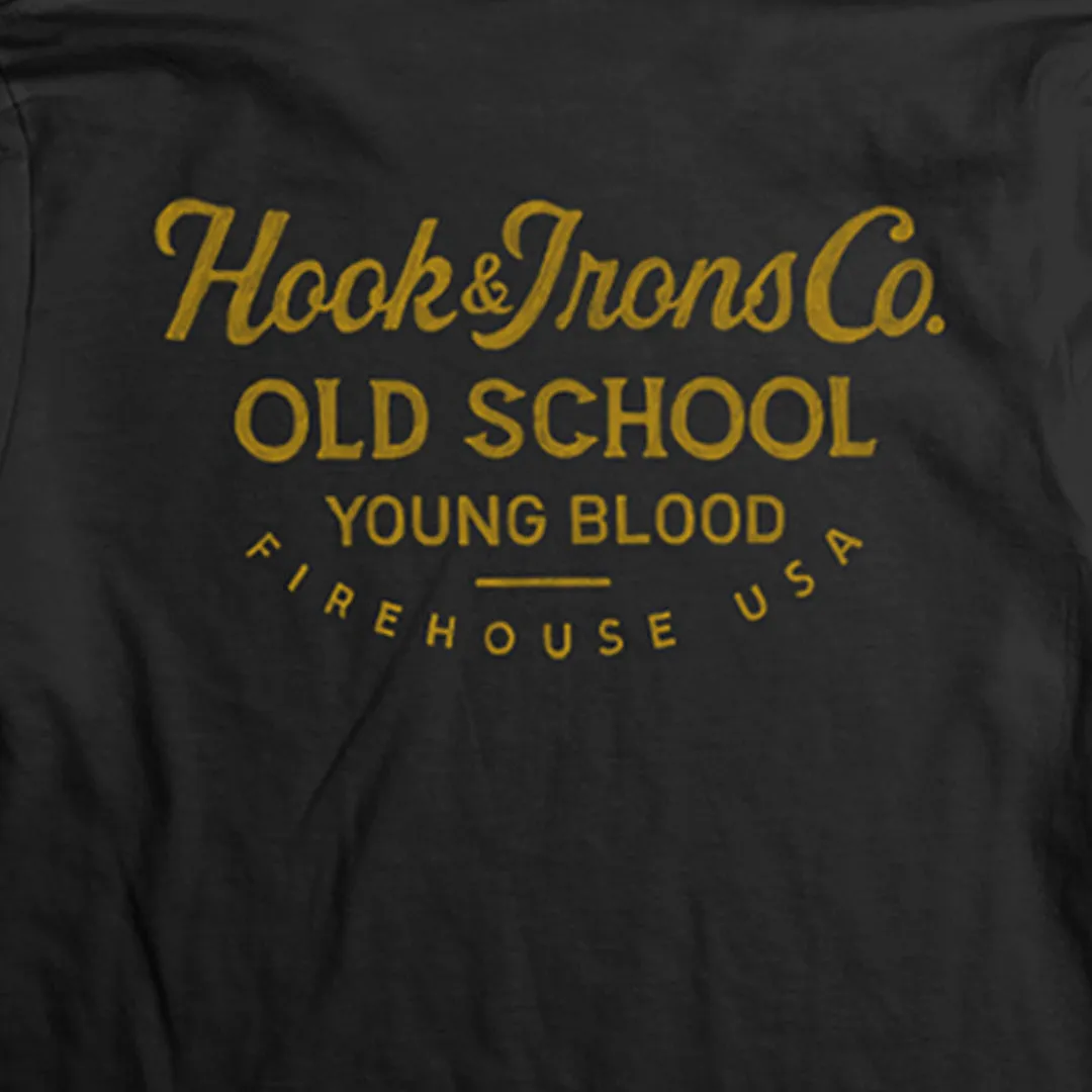 Old School - Black Short Sleeve