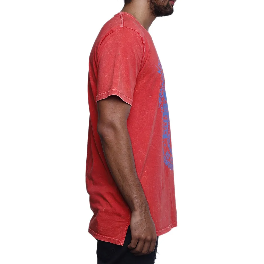 Only Now SS T Shirt Red