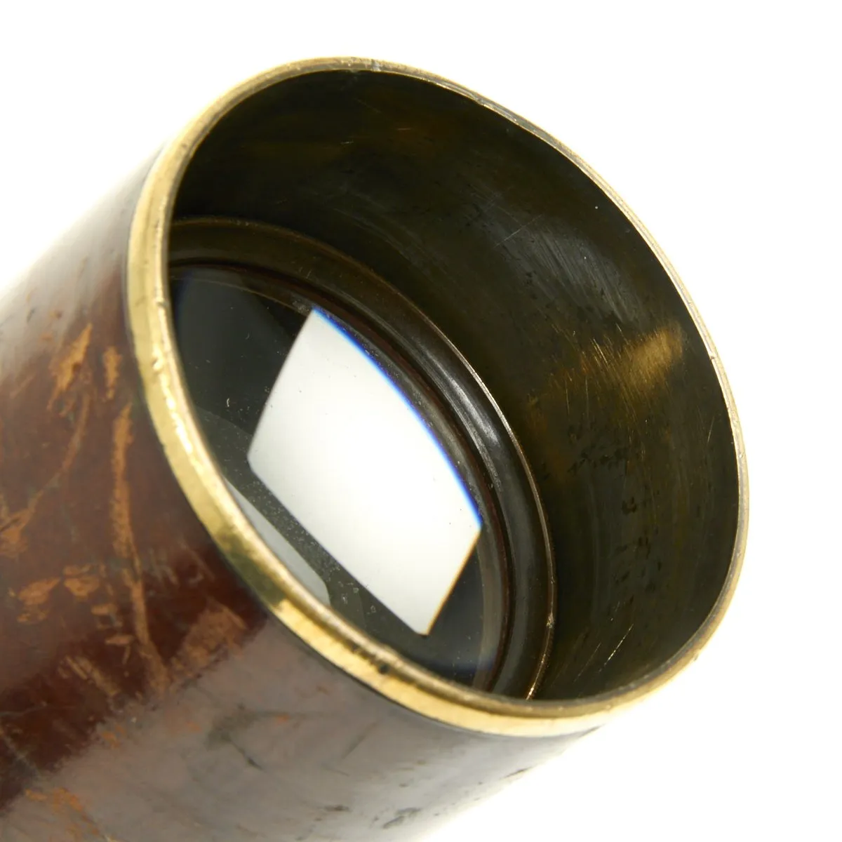 Original British WWI Officer's Telescope Named to Lt. S.A. de Lacy by Ross of London - dated 1915