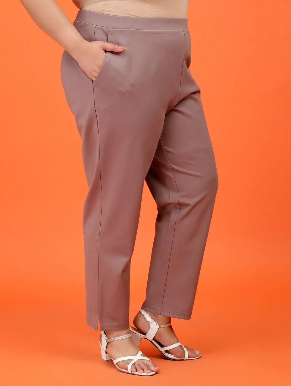 Plus Size Women Cigarette Pants