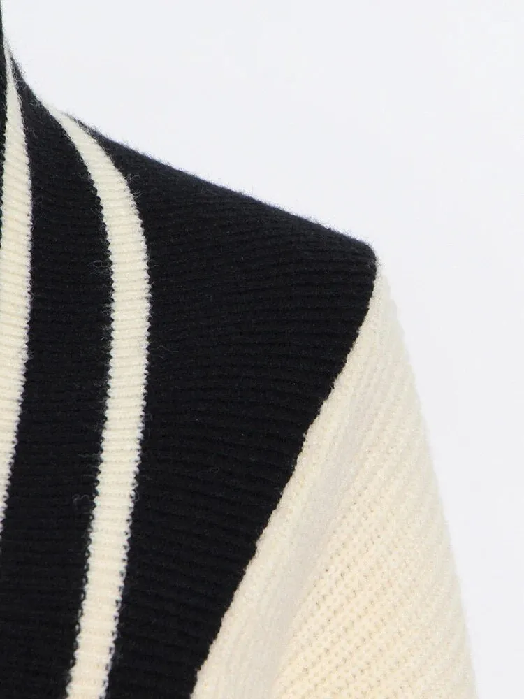 Pre Order:  Sailor Striped Knit Cardigan