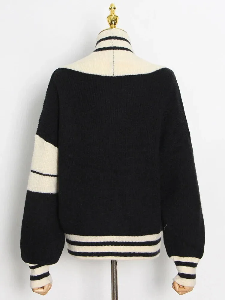 Pre Order:  Sailor Striped Knit Cardigan