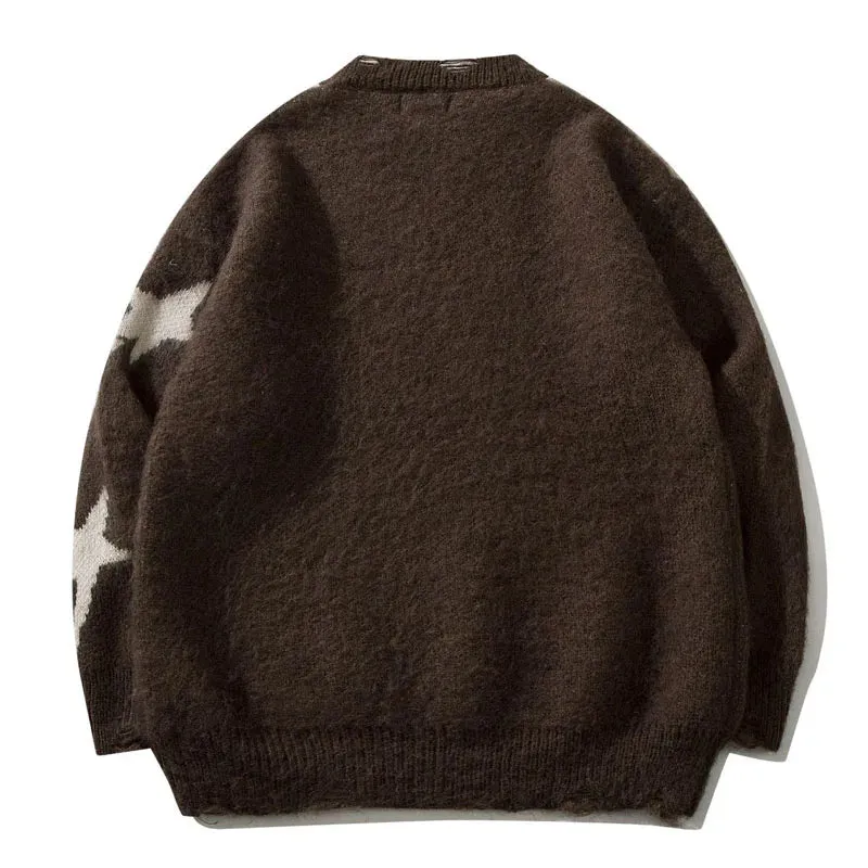 Pre Order:  Starry Oversized Knit Sweater