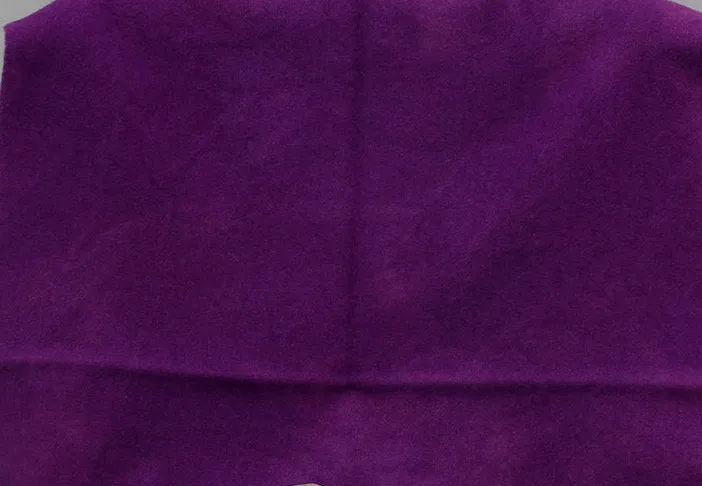 PURPLE Hand Dyed Fat QUARTER Wool Fabric for Wool Applique and Rug Hooking