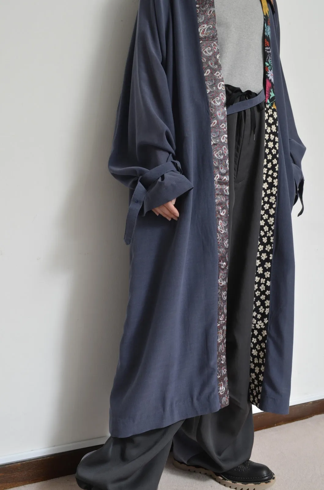 ROBE TRENCH COAT_VOILE (02/NAV)