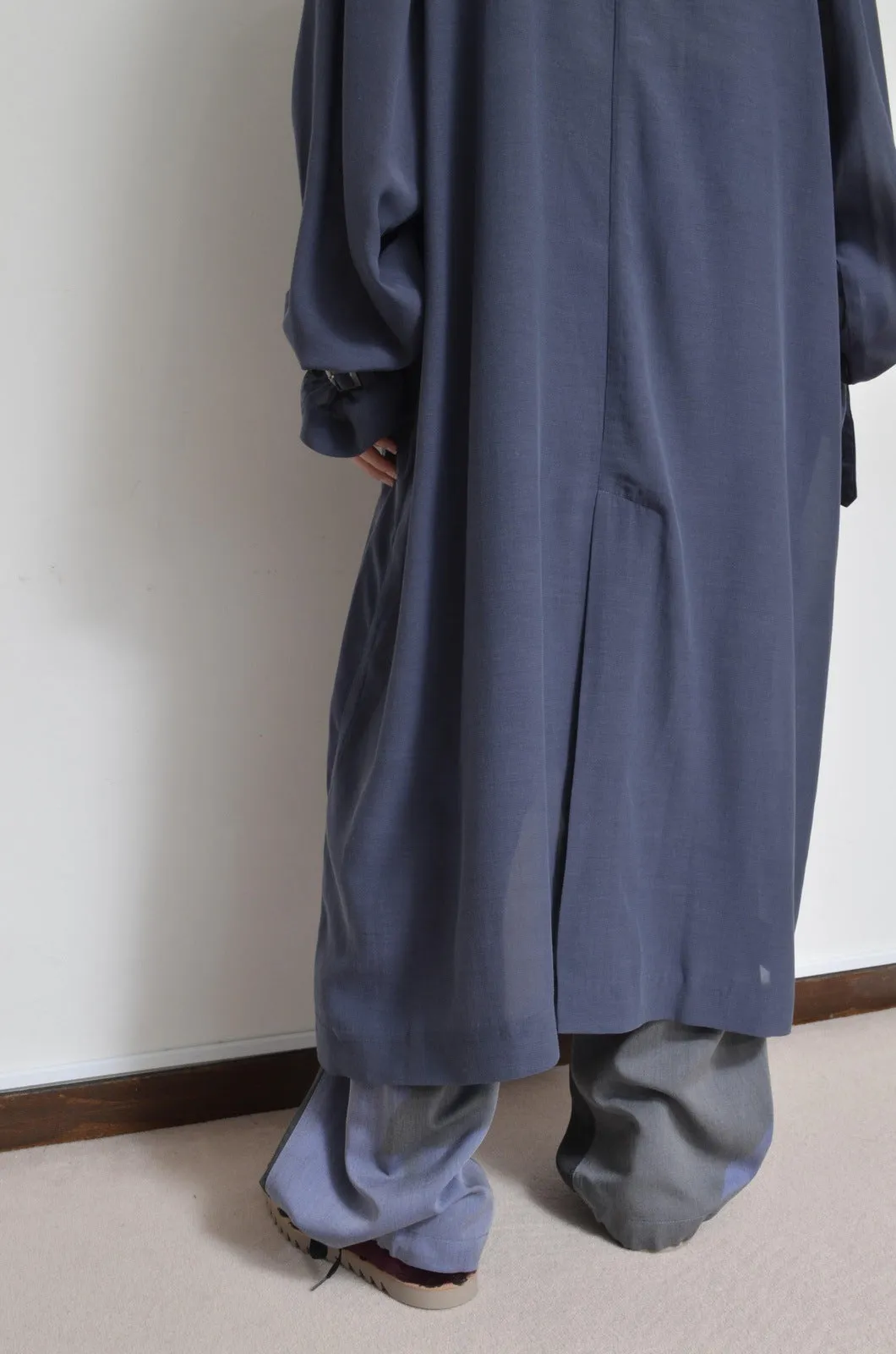 ROBE TRENCH COAT_VOILE (02/NAV)