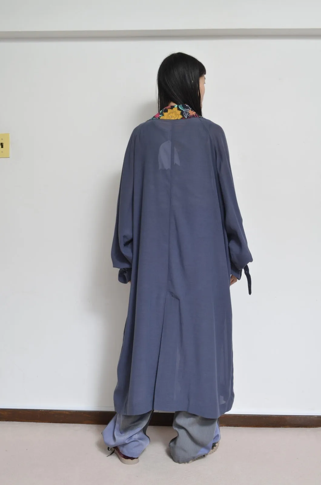 ROBE TRENCH COAT_VOILE (02/NAV)