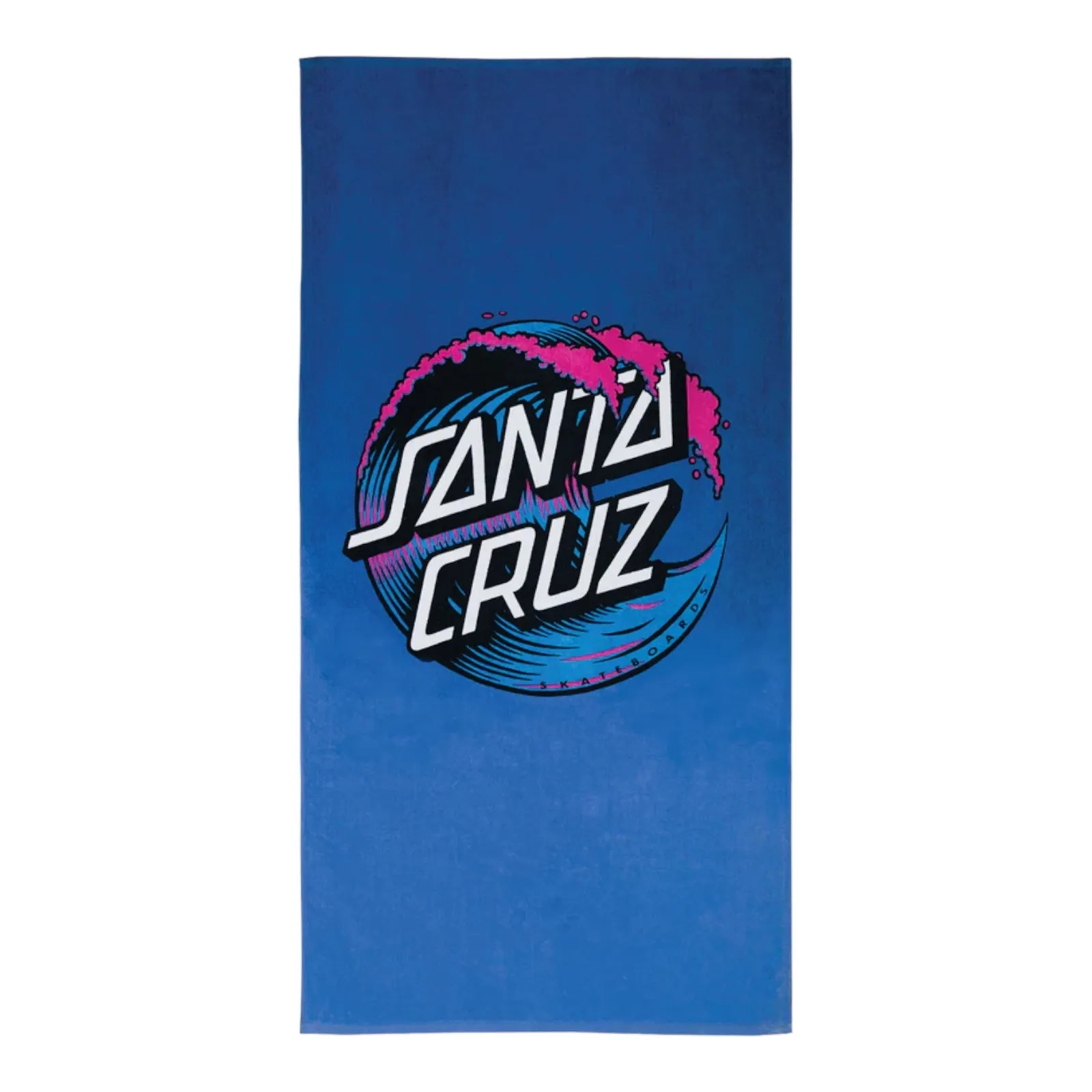 Santa Cruz Towel Wave Dot Royal Ombré