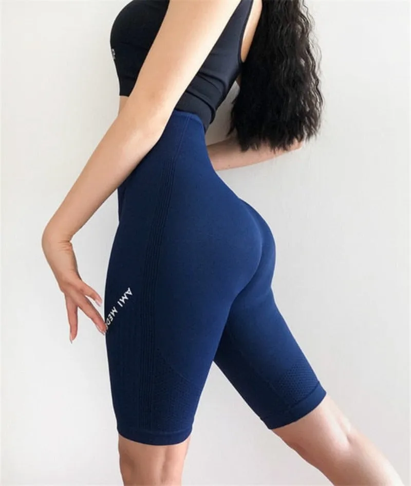 Seamless Fitness Tummy Control Gym High Waist Skinny Leggings