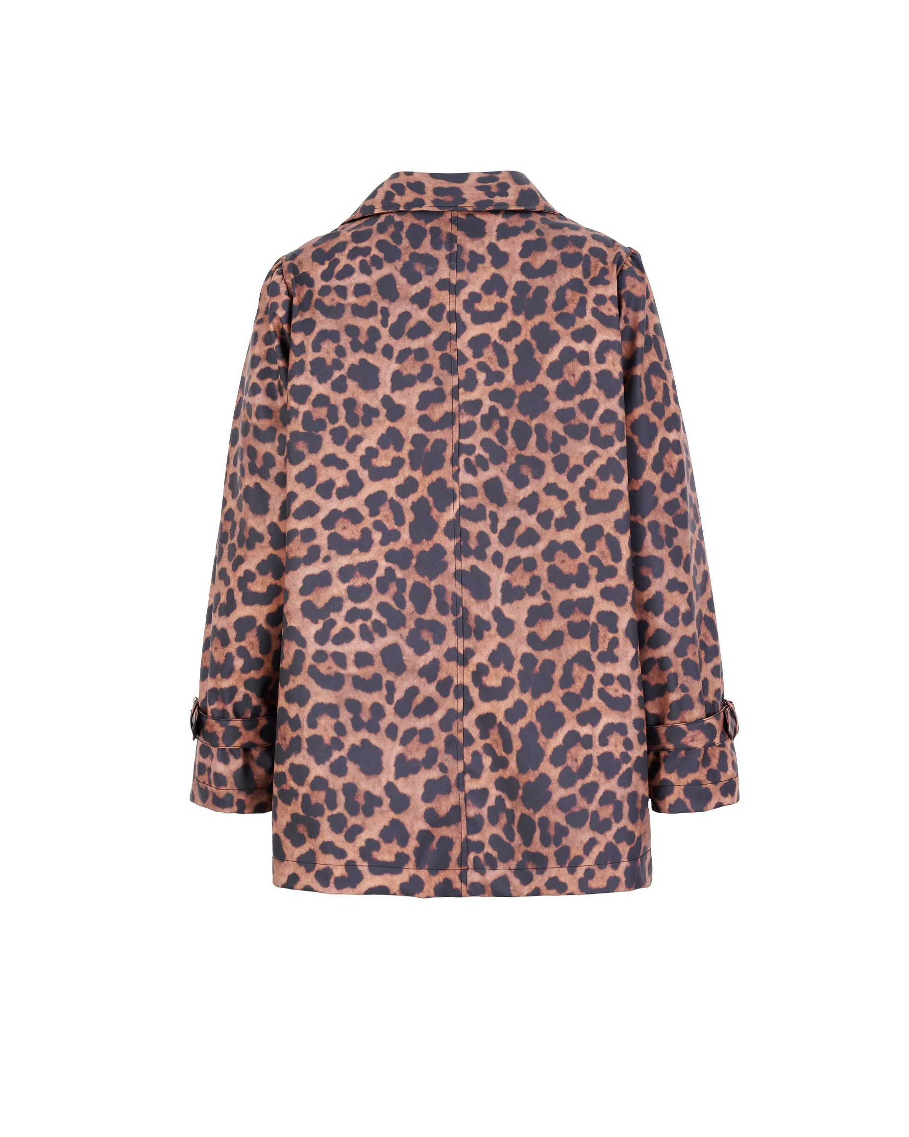 Slicker Trench Jacket - Leopard