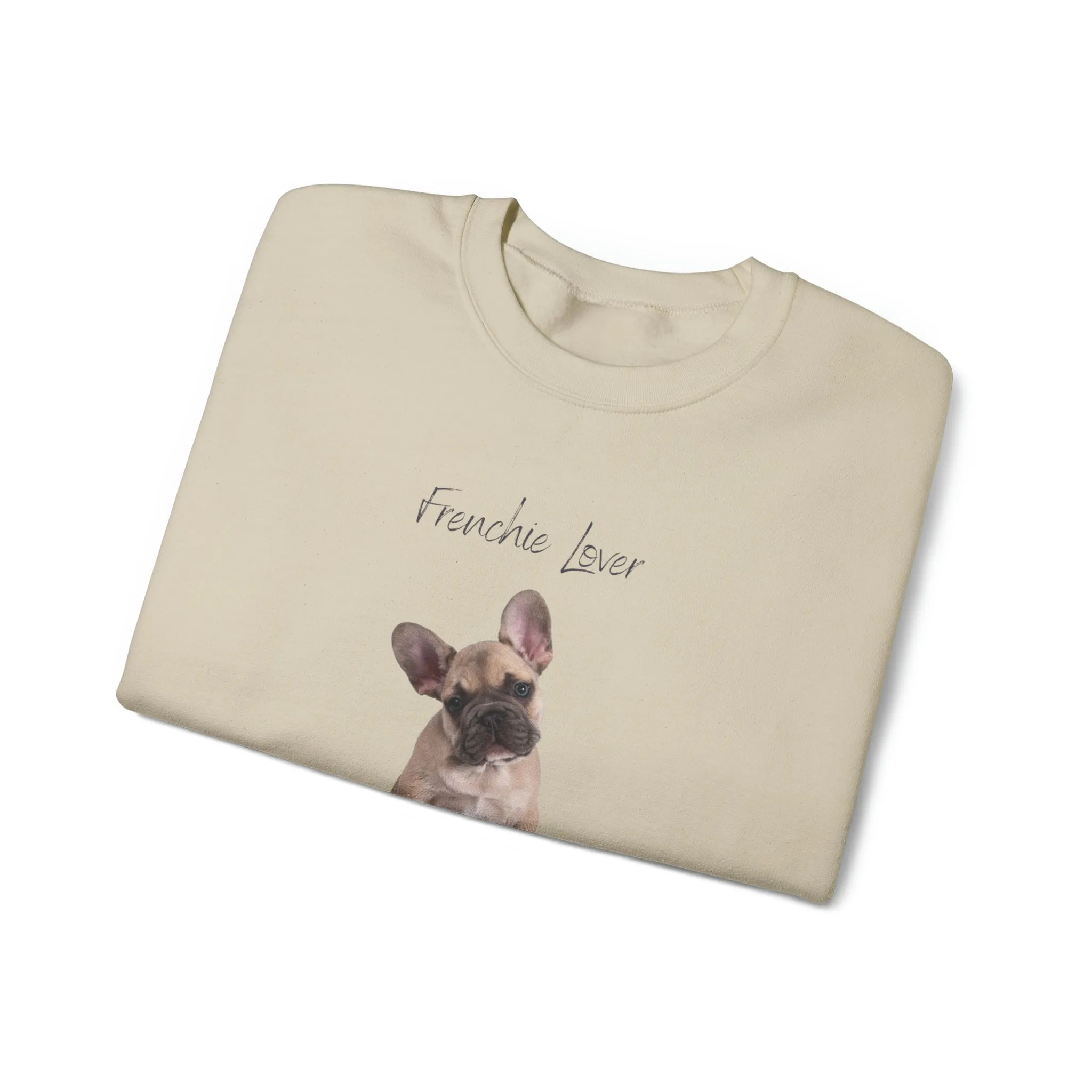 Stay Comfy with Frenchie Lover Women's Crewneck Sweatshirt