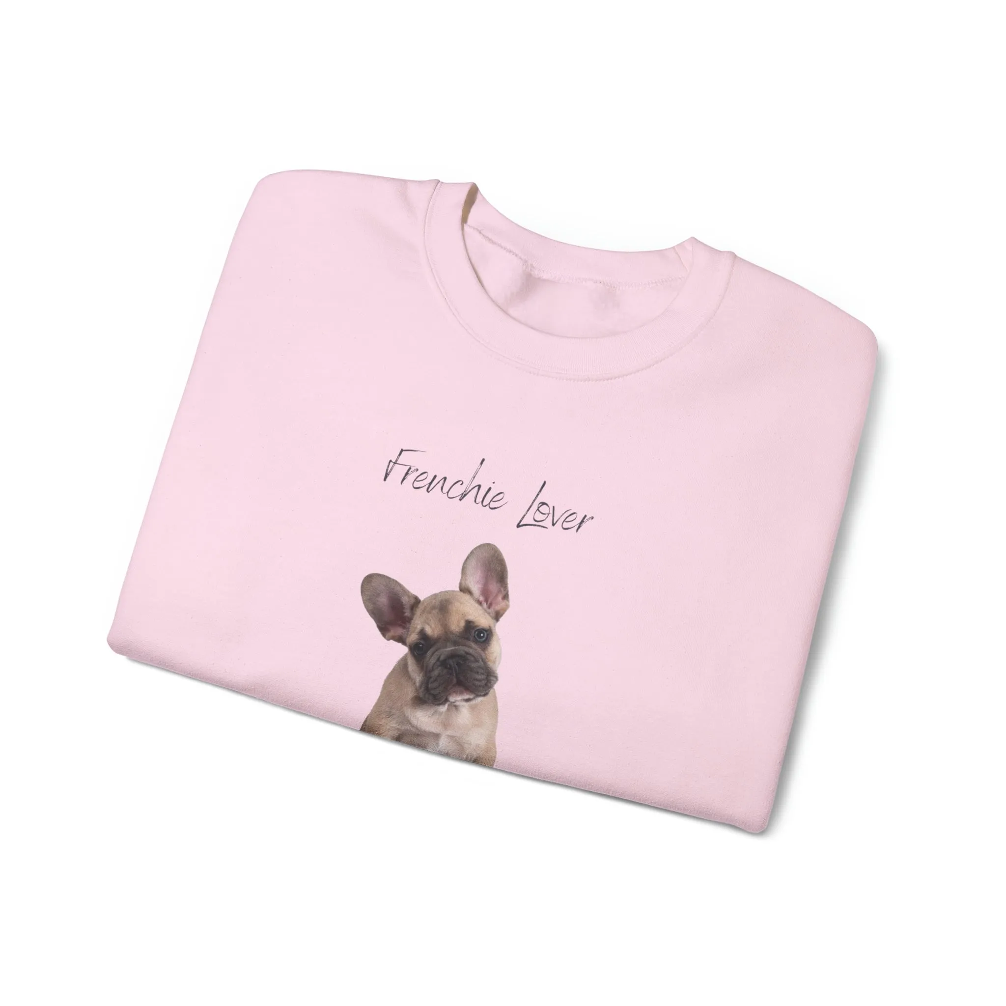 Stay Comfy with Frenchie Lover Women's Crewneck Sweatshirt