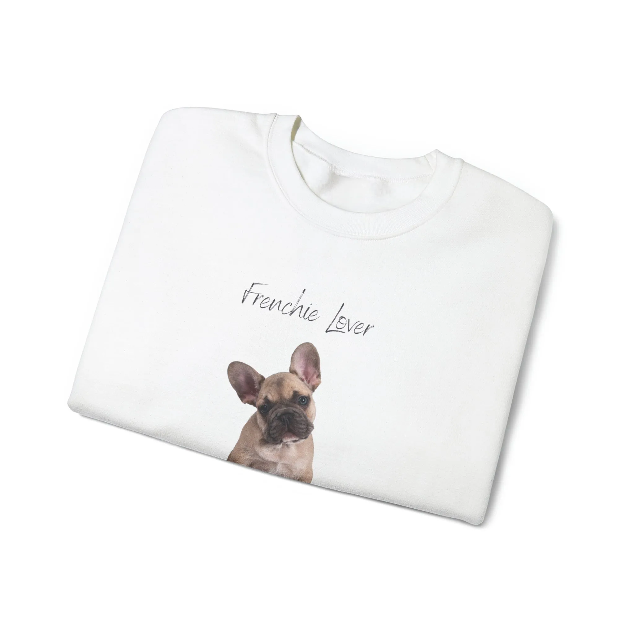 Stay Comfy with Frenchie Lover Women's Crewneck Sweatshirt