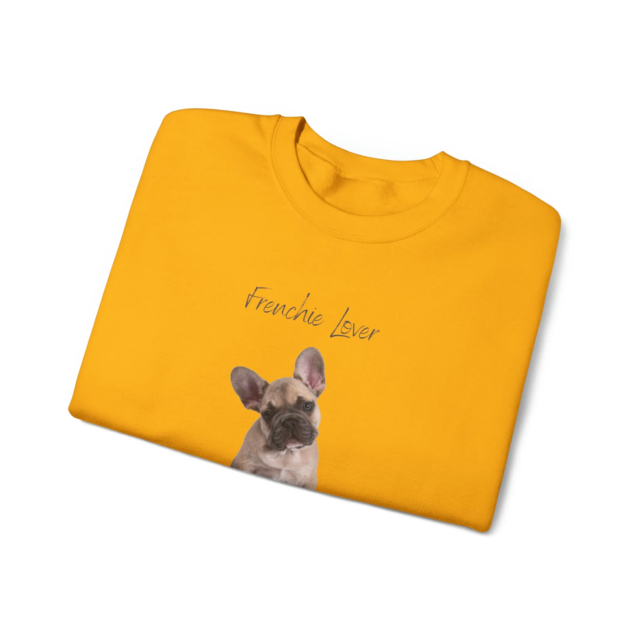 Stay Comfy with Frenchie Lover Women's Crewneck Sweatshirt