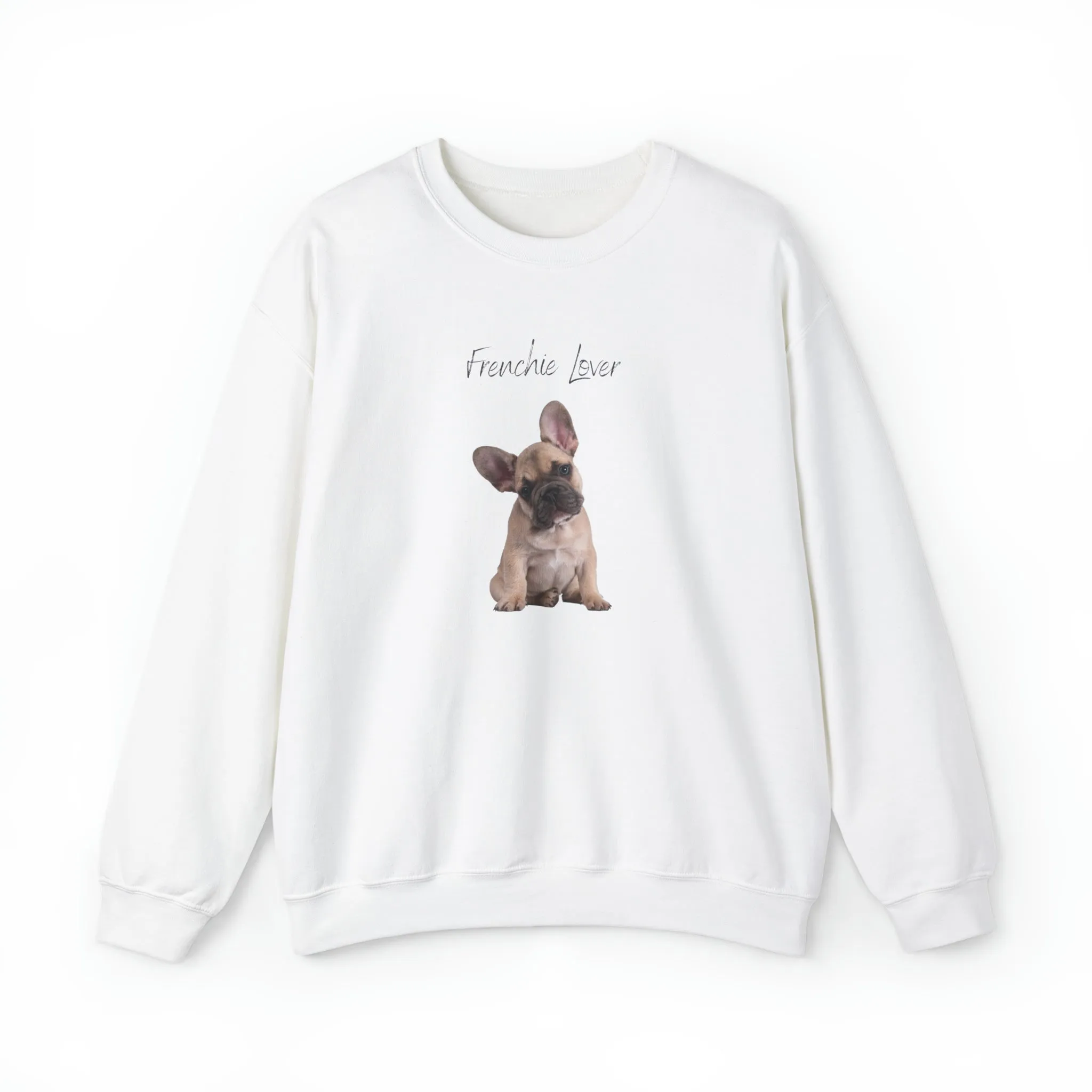 Stay Comfy with Frenchie Lover Women's Crewneck Sweatshirt